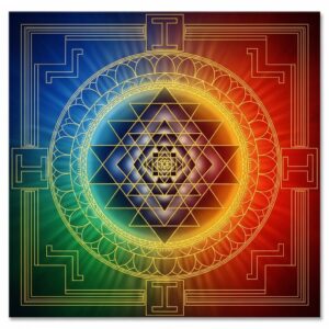 Sri Yantra Vastu Wall Art For Home and Office Decor | Art No. 836
