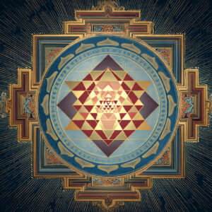 Sri Yantra Vastu Wall Art for Home & Office Decor | Art No. 833