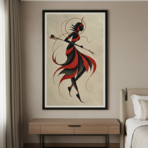 Indian Ethnic: Goddess Kali Kalighat Wall Art for Home & Office Decor | Art No. 960