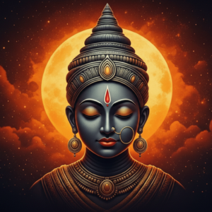 Mystical Indian Goddess Pichwai Wall Art for Home Decor | Art No. 1006